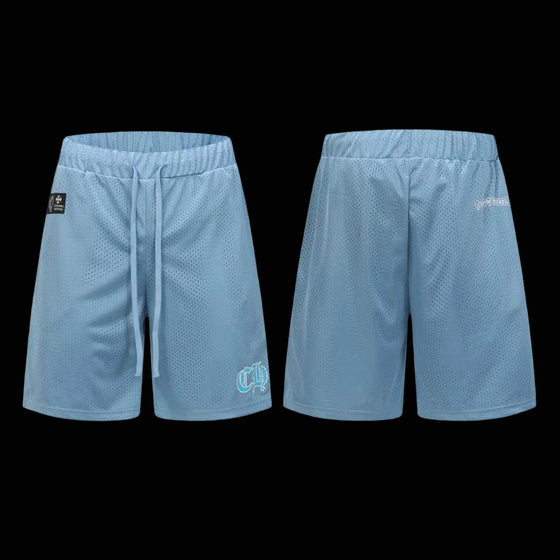 Chrome Heart Shorts Blue